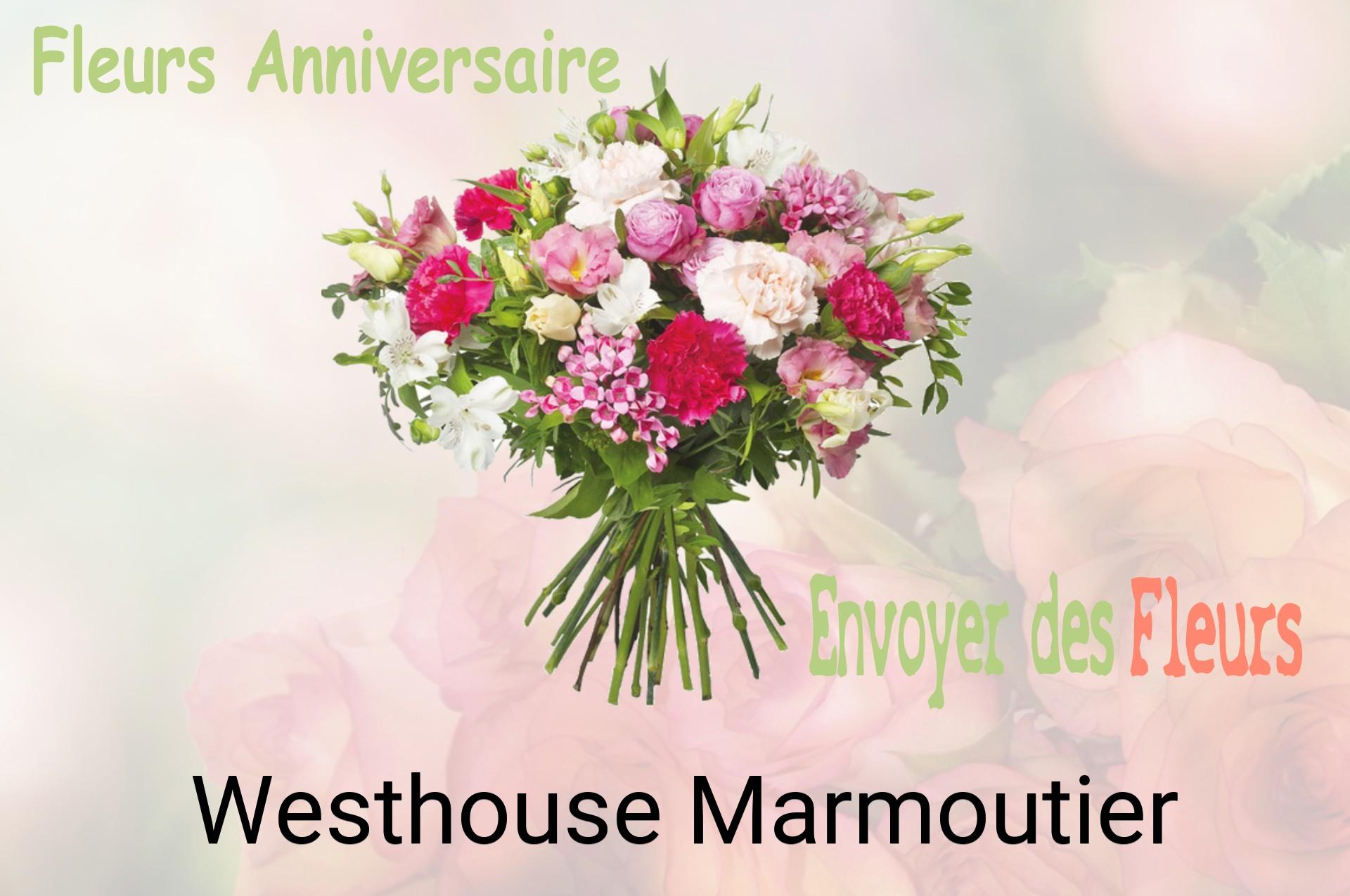 Bouquet de fleurs d’anniversaire livré à Westhouse-Marmoutier